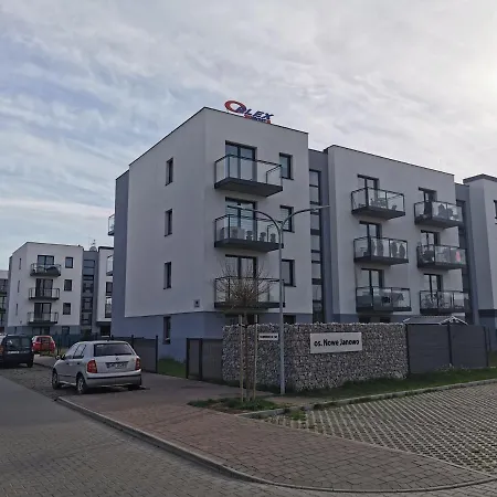Apartman Apartament Nowe Janowo 2 Pokoje Parking