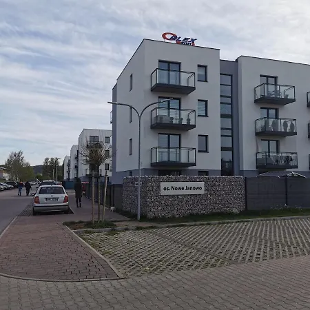 Apartman Apartament Nowe Janowo 2 Pokoje Parking